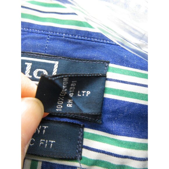 Ralph Lauren Polo Shirt XL Regent Button Up Green Pony Classic Fit - Picture 11 of 12
